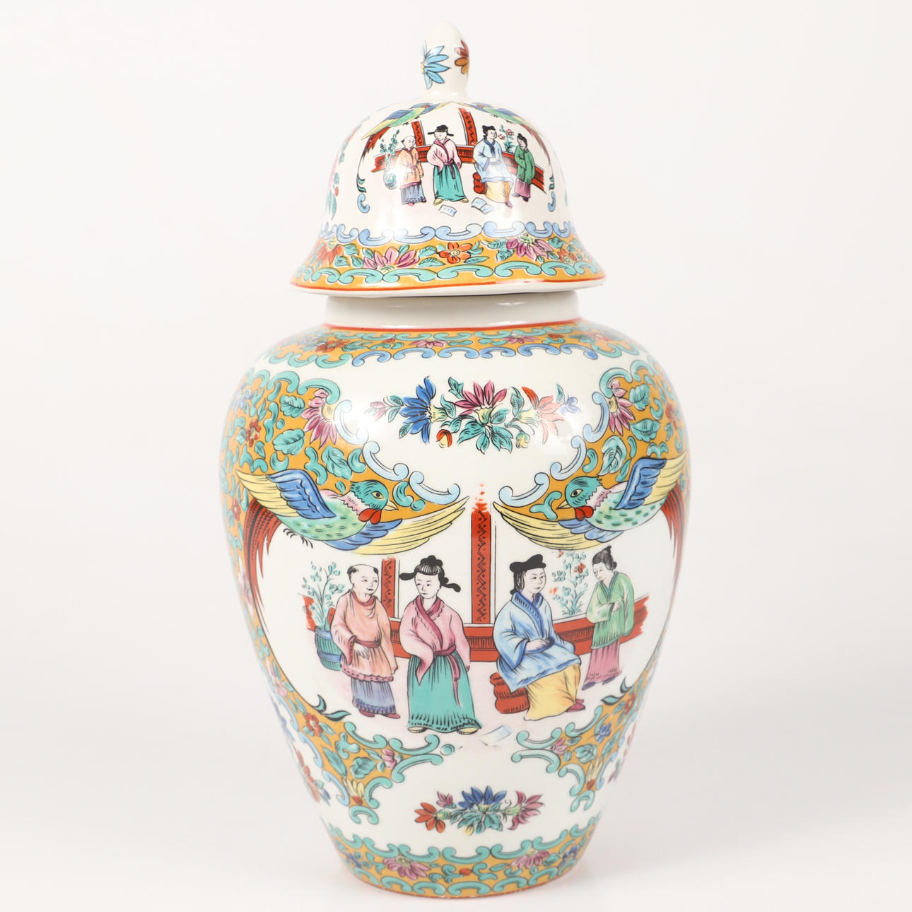 LOCKURNA, porslin, Kina, samtida.