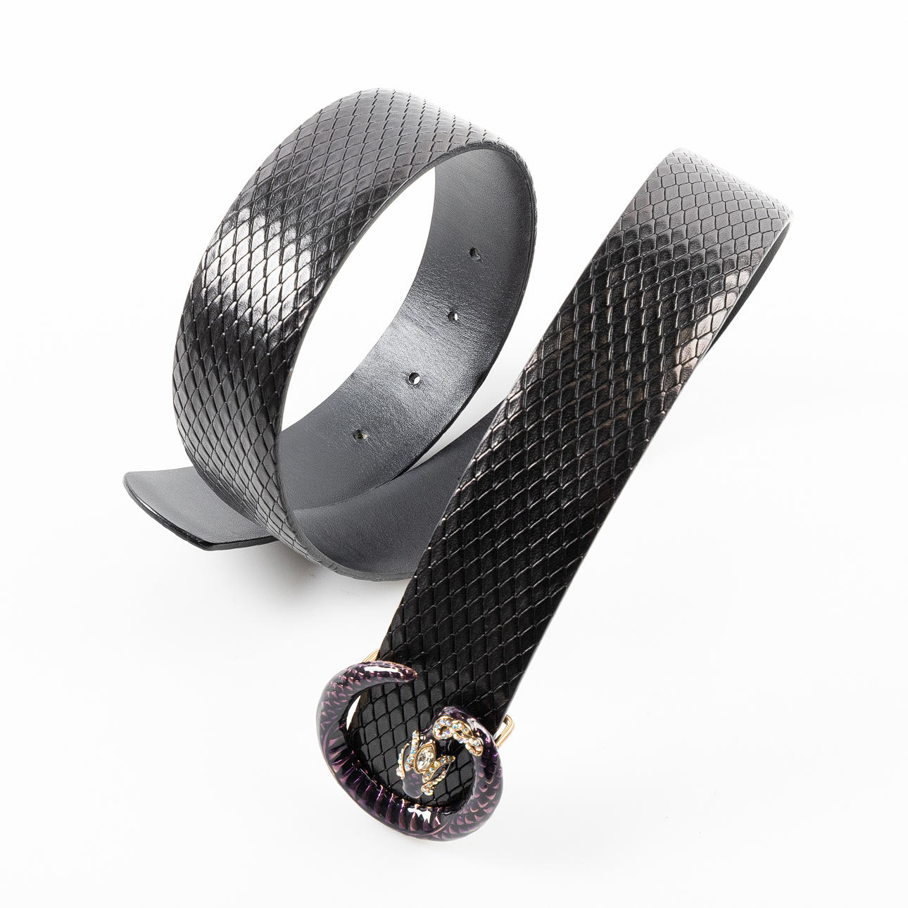 GUCCI, Skärp, "Snake Buckle".