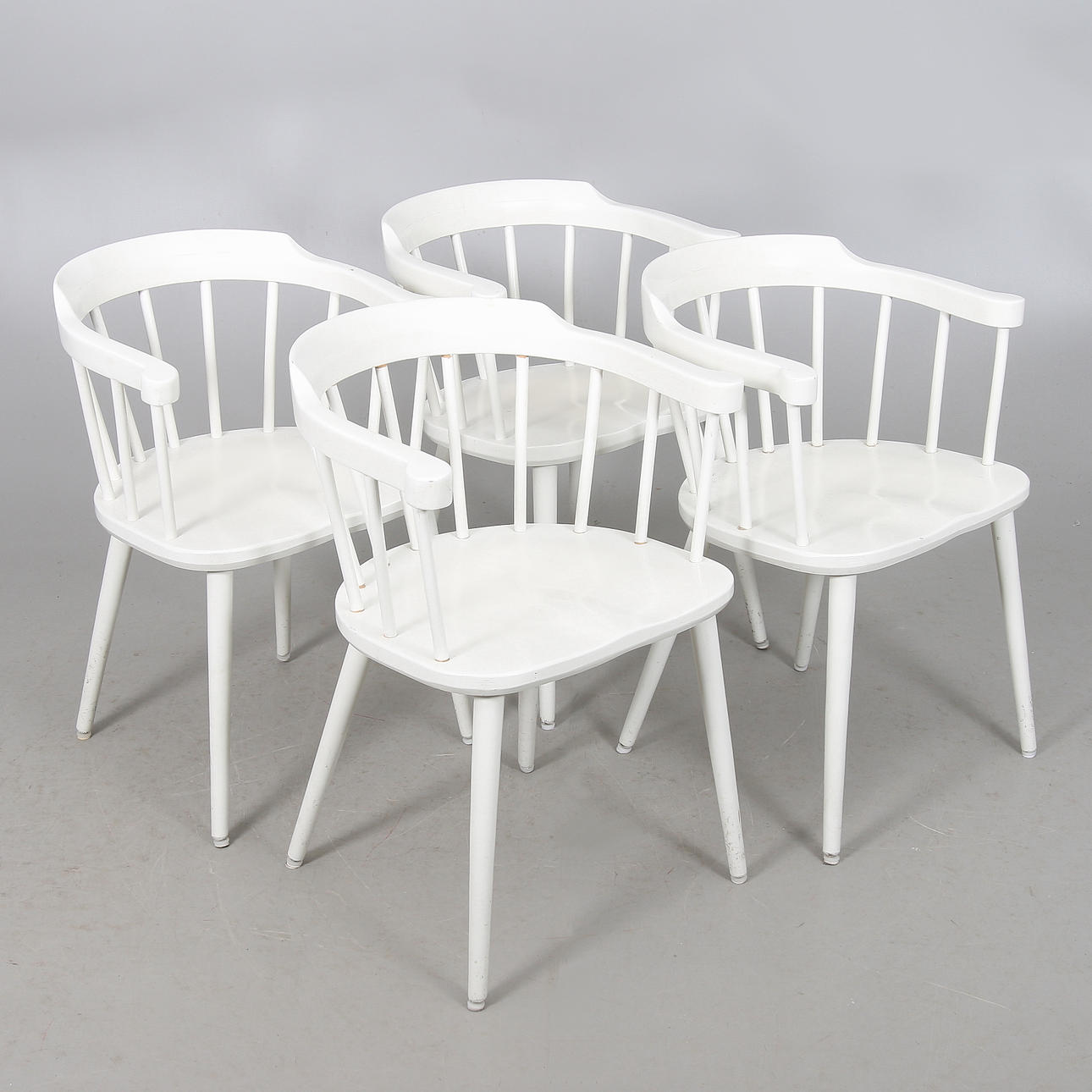 KARMSTOLAR, 4 st, "Torpet", Karin Mobring, IKEA. 1900-talets senare del.