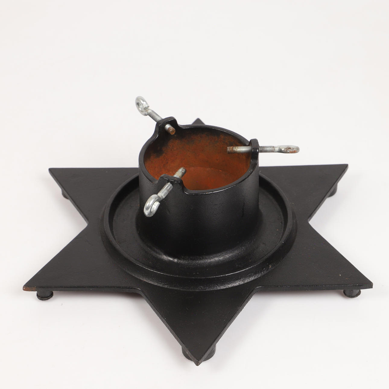 JULGRANSFOT, gjutjärn, Skeppshult.