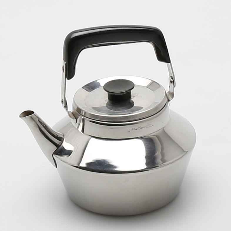 KAFFEKANNA i rostfritt stål, Sigvard Bernadotte.