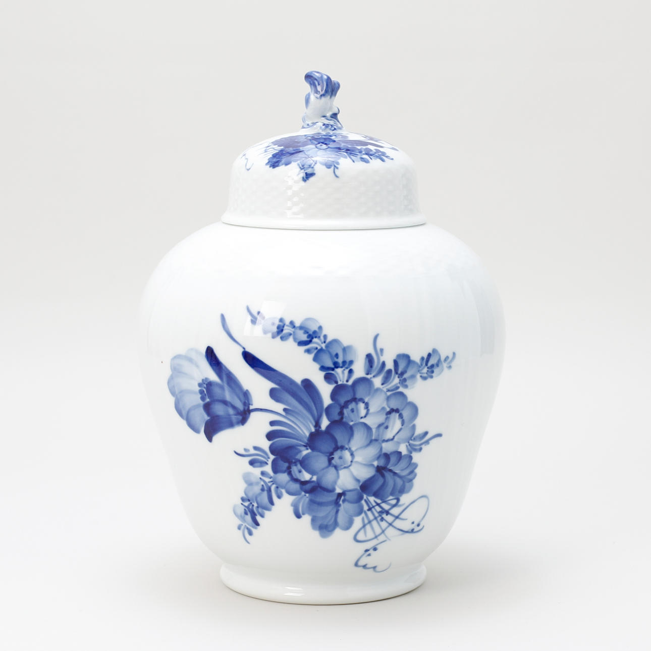 LOCKURNA, ”Blue Flower”, Royal Copenhagen.