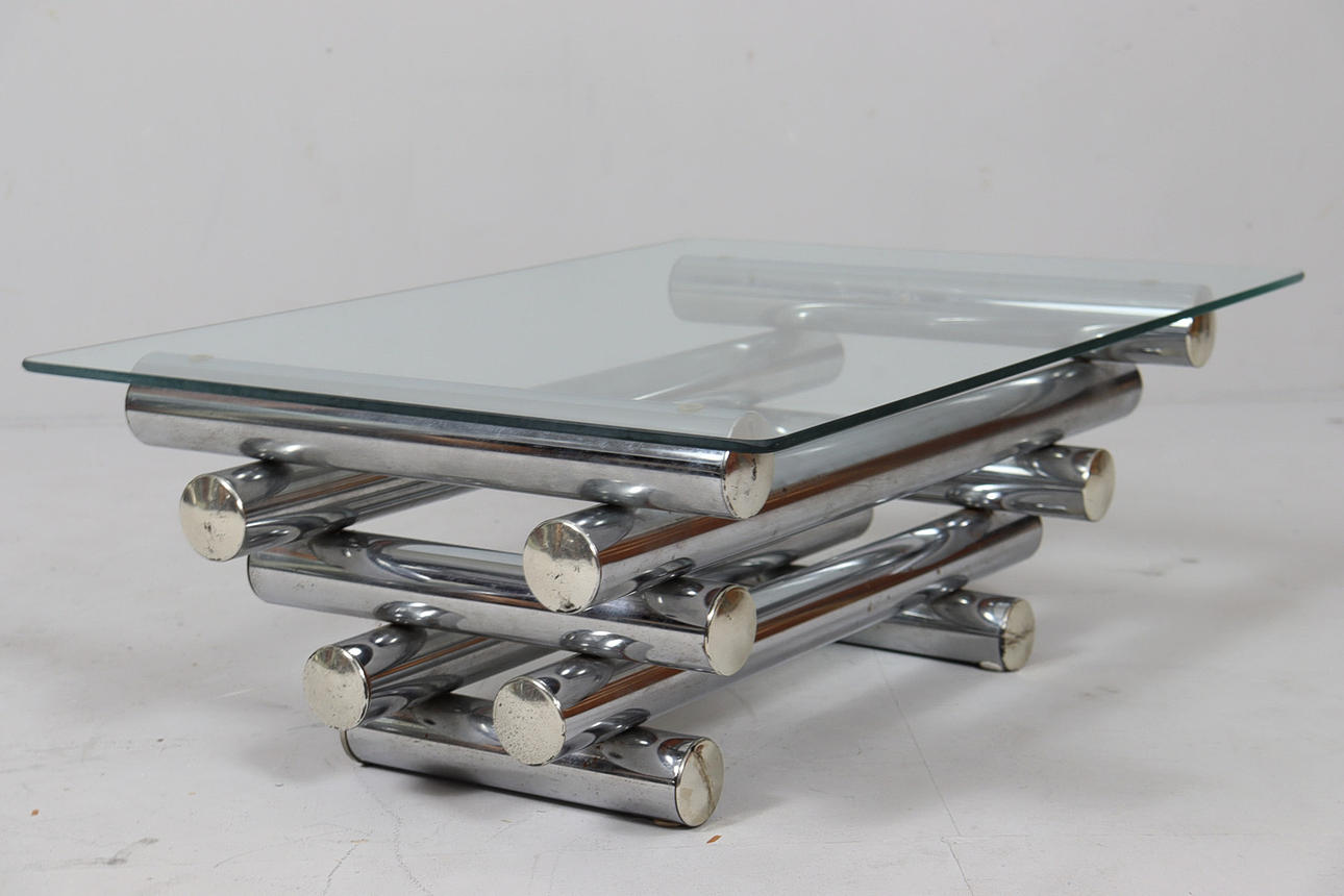 Coffee table/coffee table by Paul Mayen, 1970s.