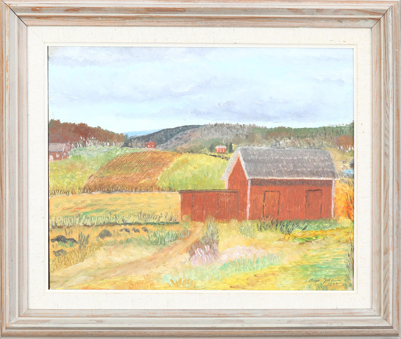 UNKNOWN ARTIST, oil on panel, signed and dated -1964. Art - Paintings ...
