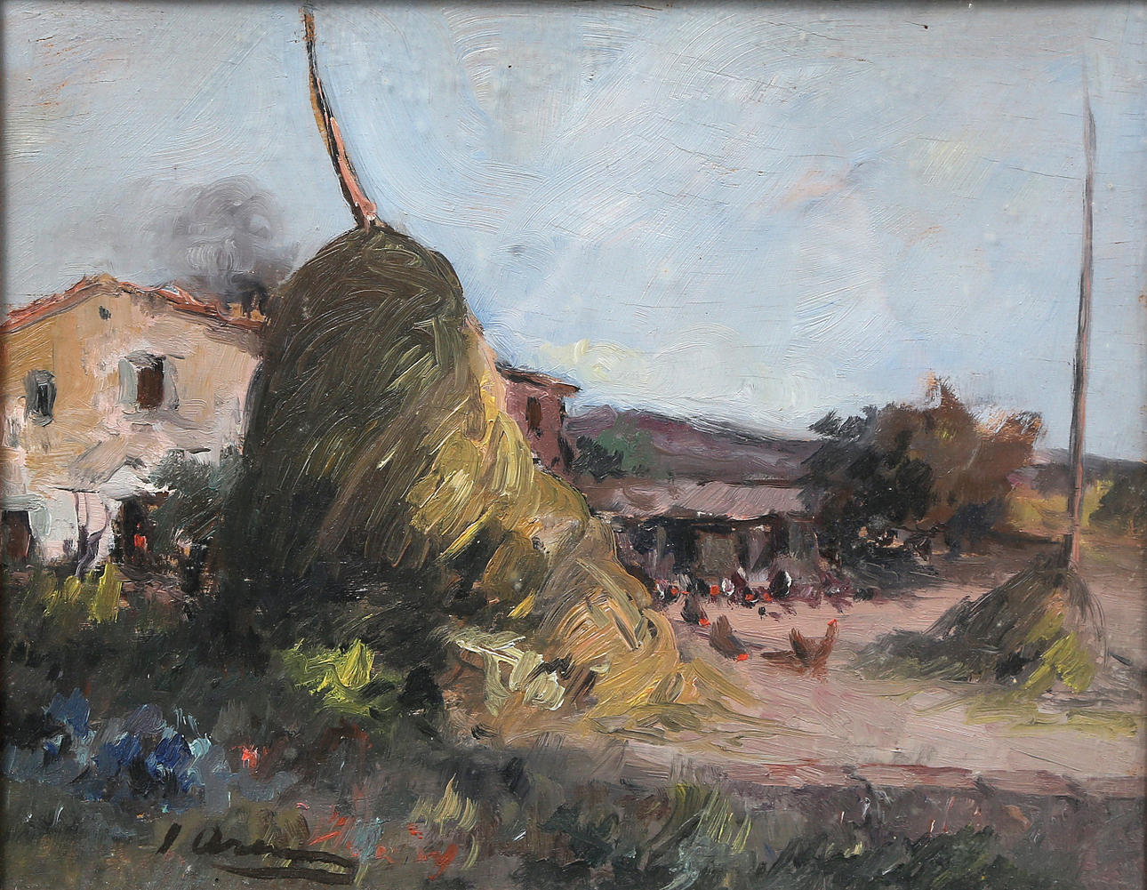 JOAQUÍN ASENSIO MARINÉ. Rural view.