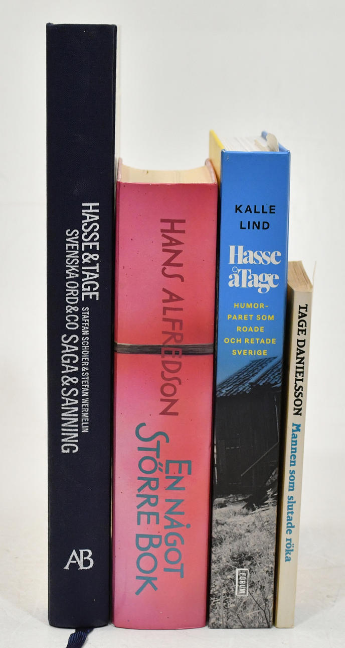 Hasse & Tage, Swedish words, 4 vol.