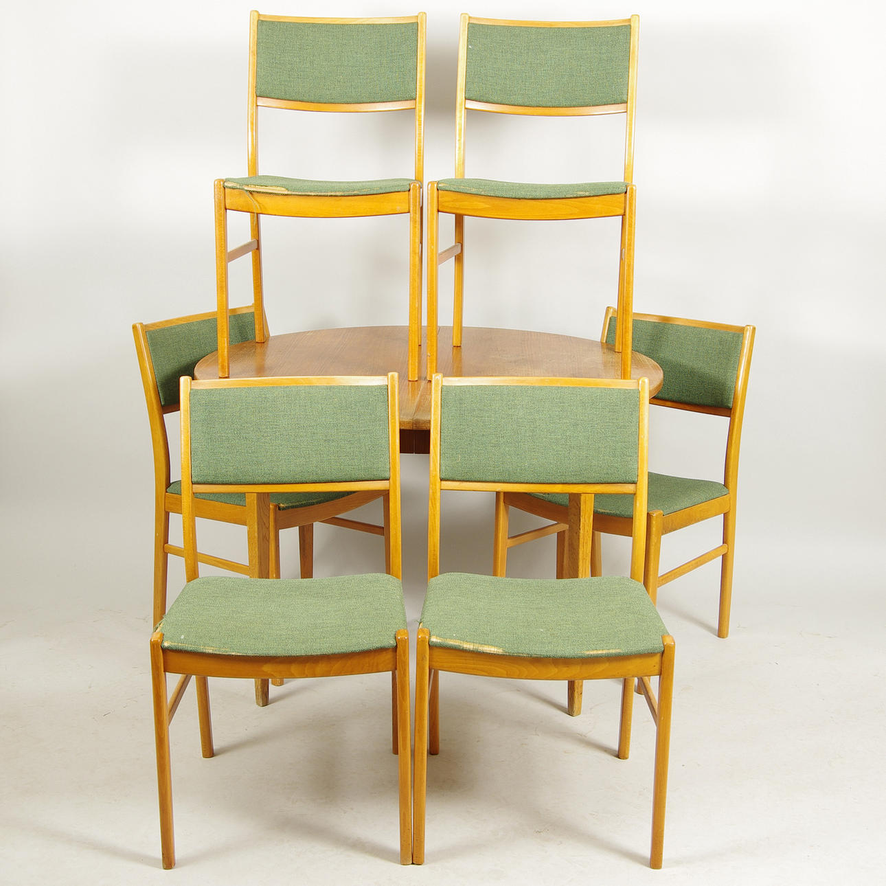 MATGRUPP, teak/ek, 1960-tal.