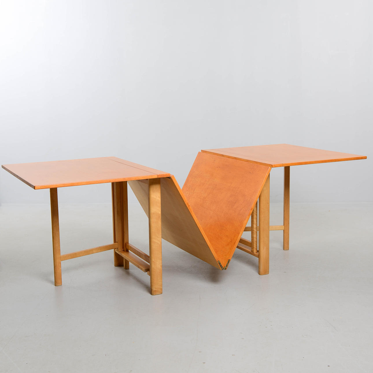 BRUNO MATHSSON. Percussion table, “Maria Flap”, Company Karl Mathsson ...