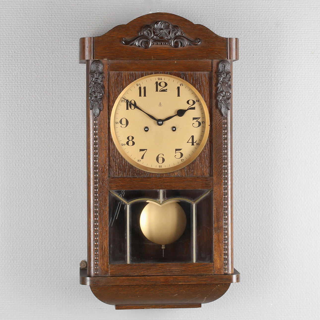 VÄGGUR, Gustav Becker, Junghans, Tyskland, 1900-tal.