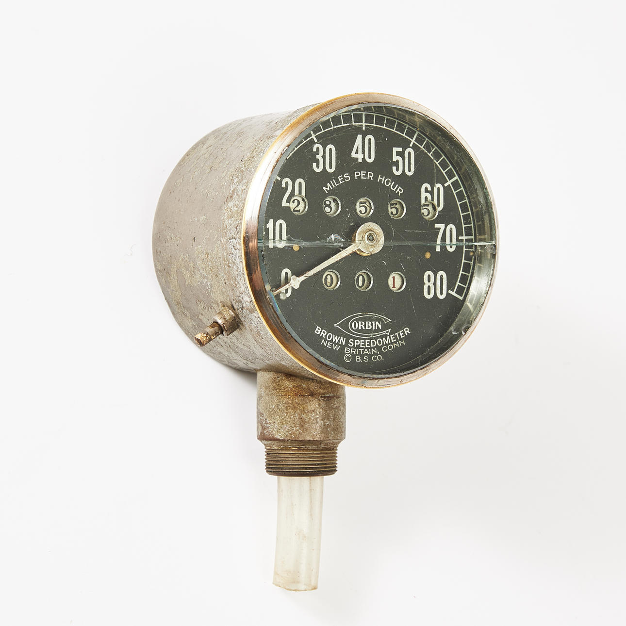 CORBIN, speedometer, USA, c. 1920's, originally belonging to an Indian ...