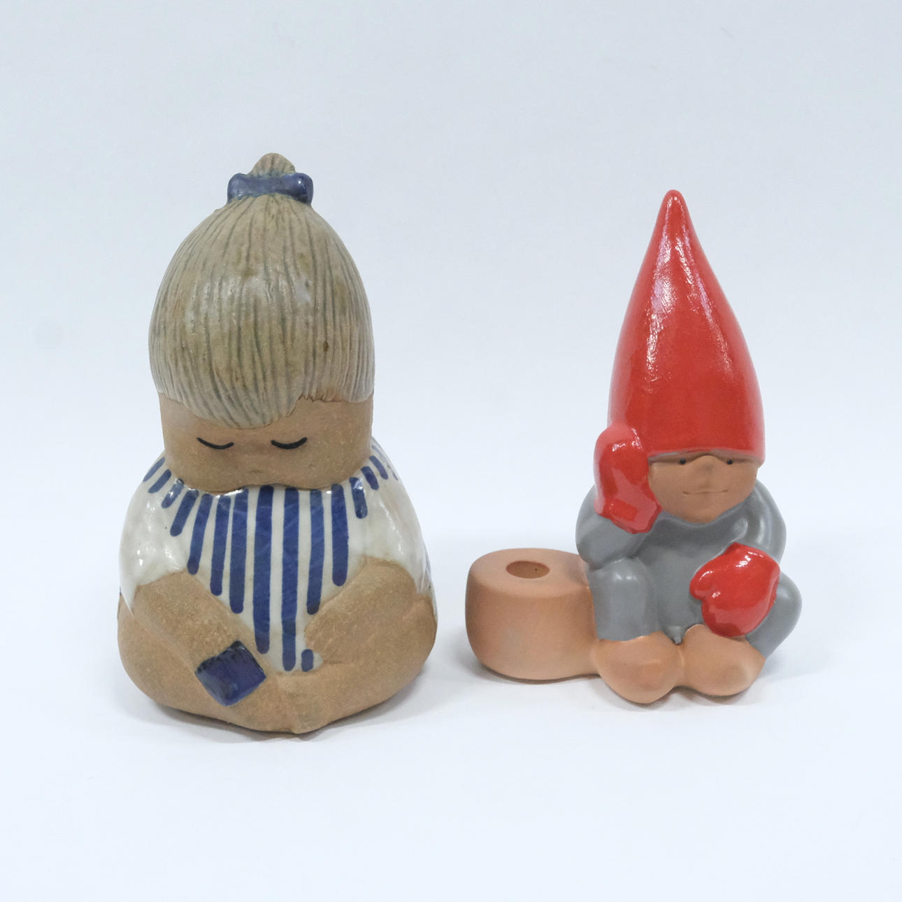 LISA LARSON. JOHANNA AND SANTA.