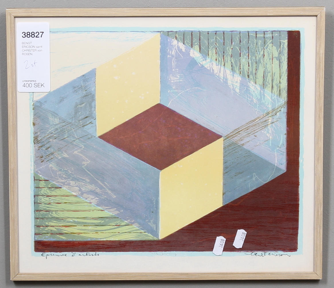 BENGT ERICSON samt CHRISTER von ROSEN.