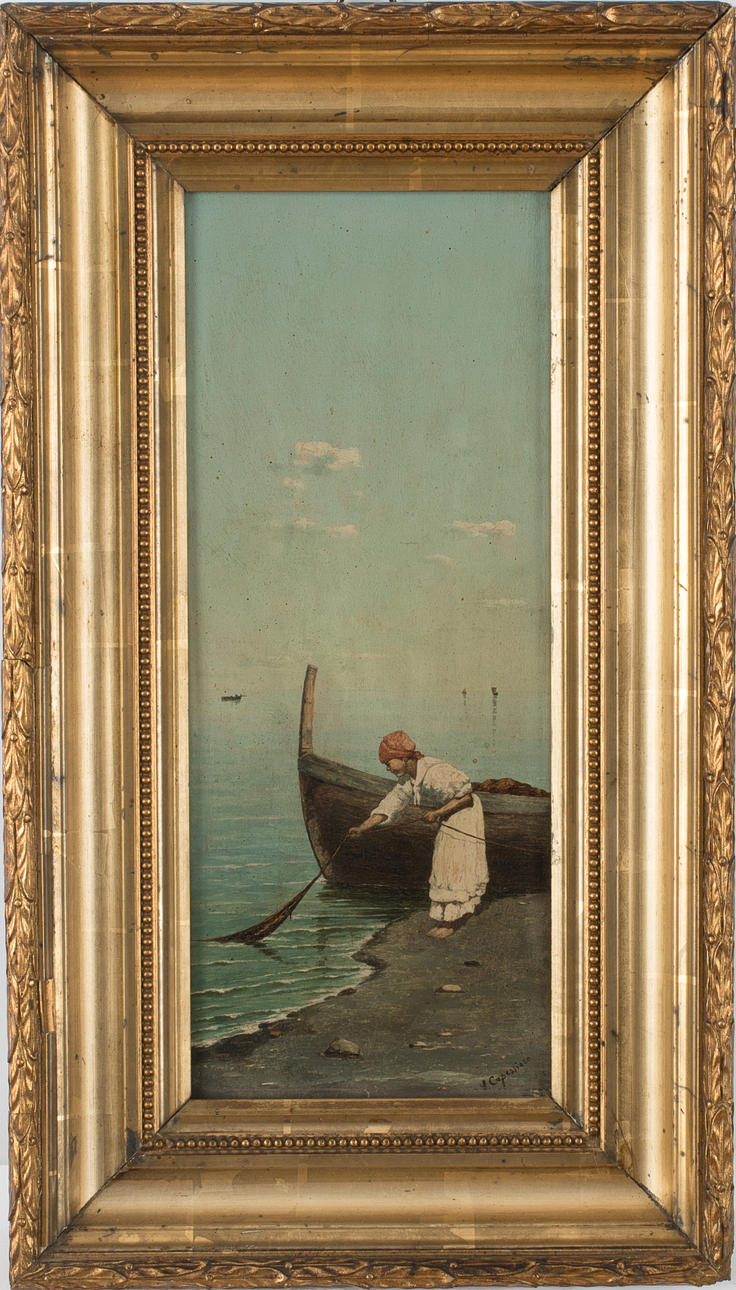 VITTORIO CAPESSIEZA 1836-1891. fiskare.