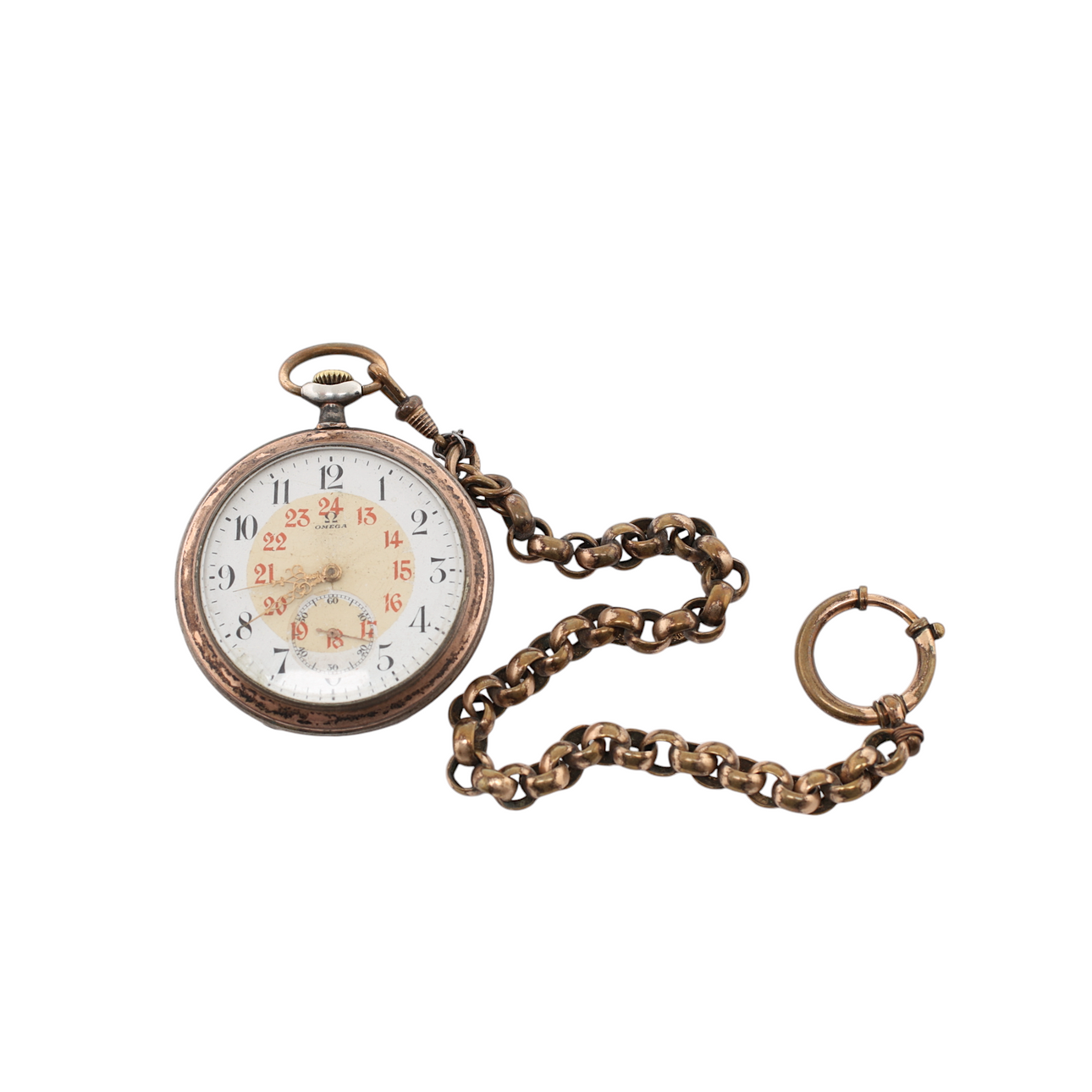 FICKUR, silver, Omega, 1900-tal.