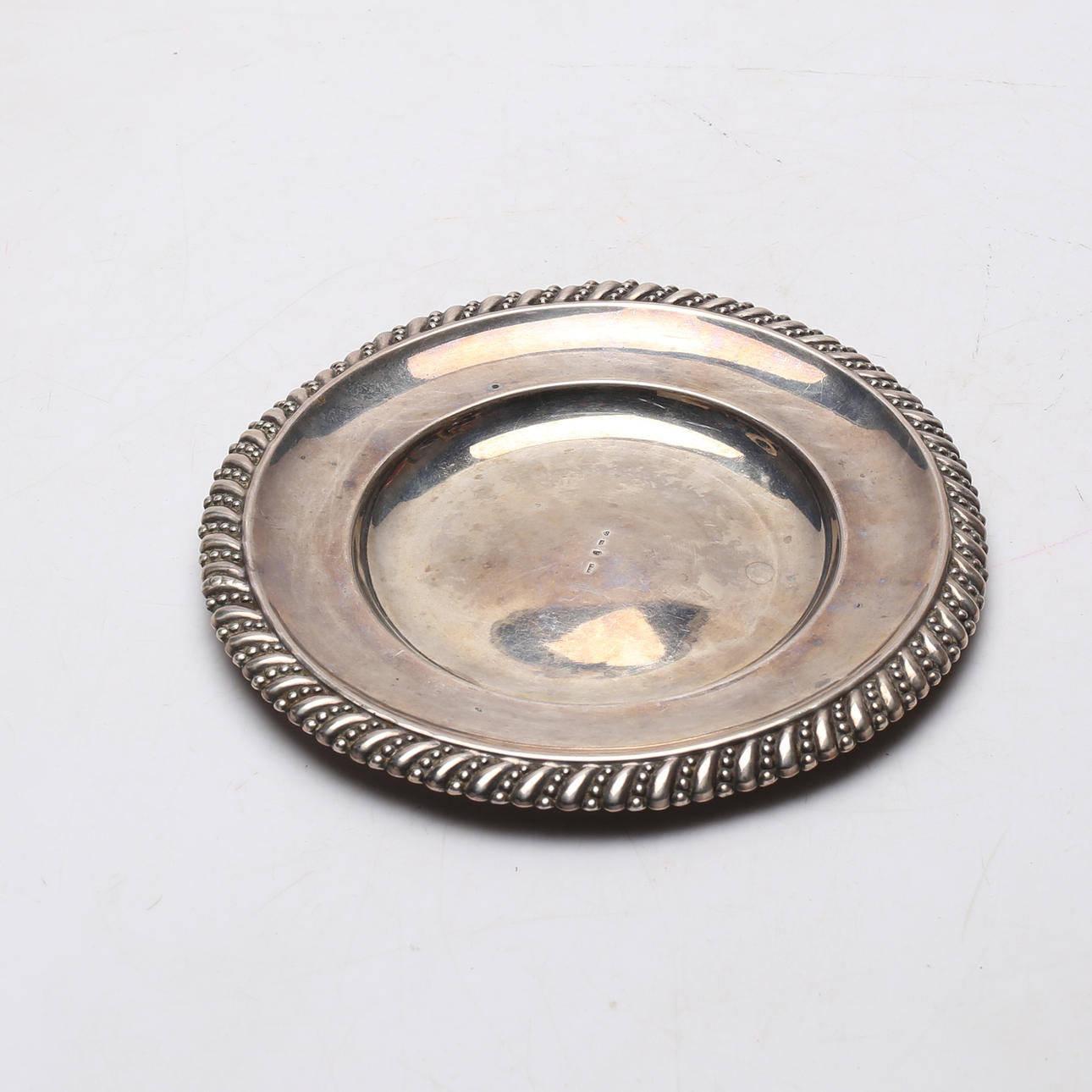 TALLRIK, silver, Sverige, 1800-tal.