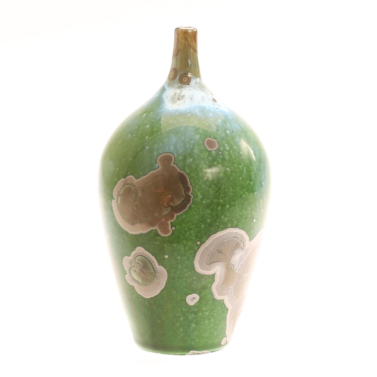 ANDERS KROON. Vas, keramik, signerad.