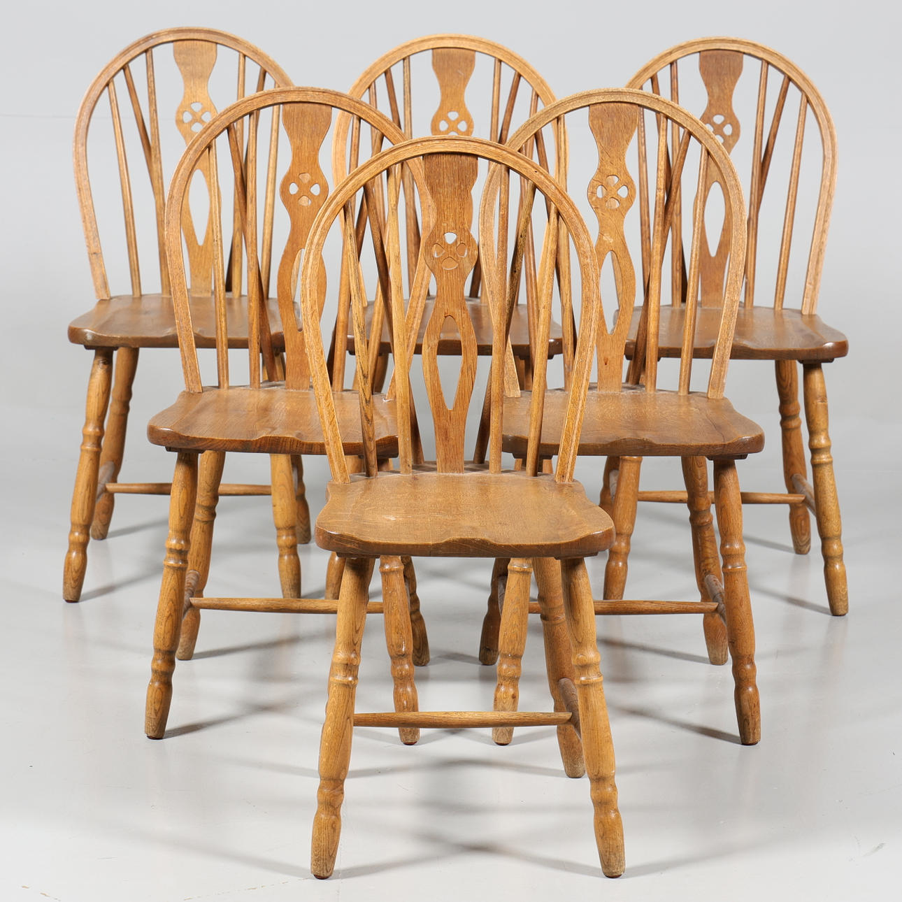 STOLAR, 6 st, trä, Windsor modell.