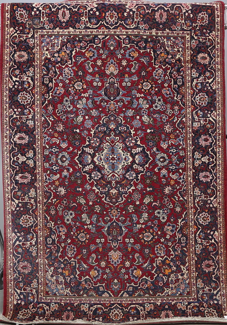 MATTA, persisk, isfahan, antik, 204x135 cm.