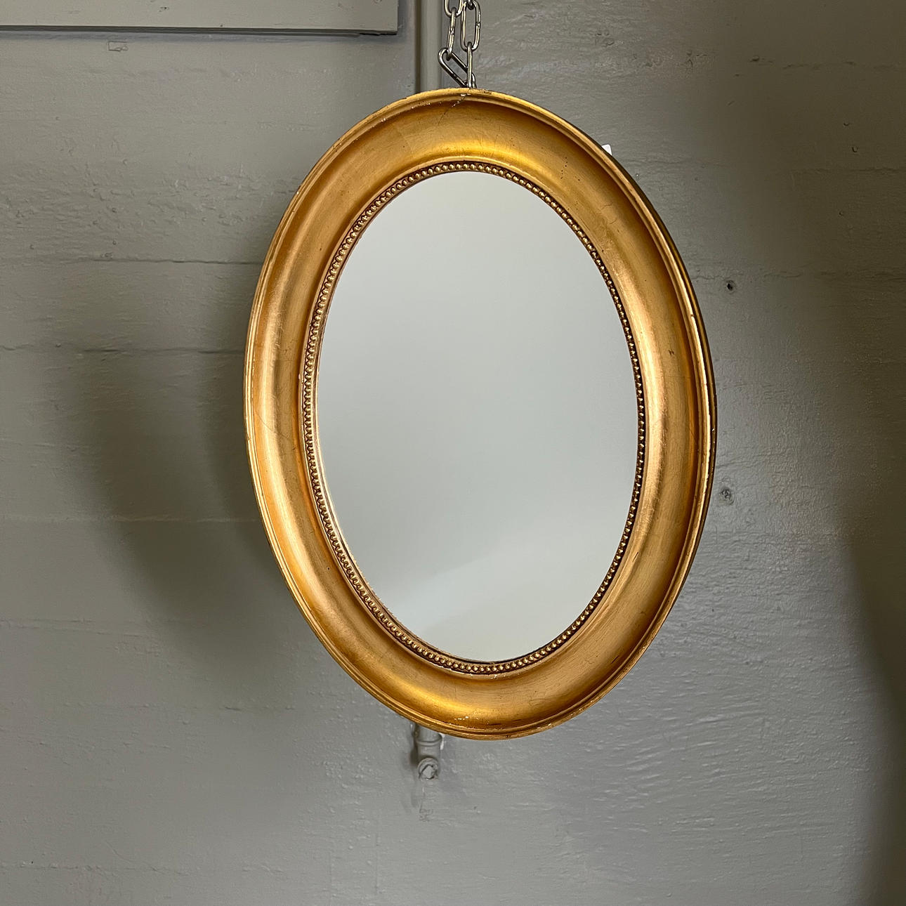 A 20th century Gustavian style mirror.