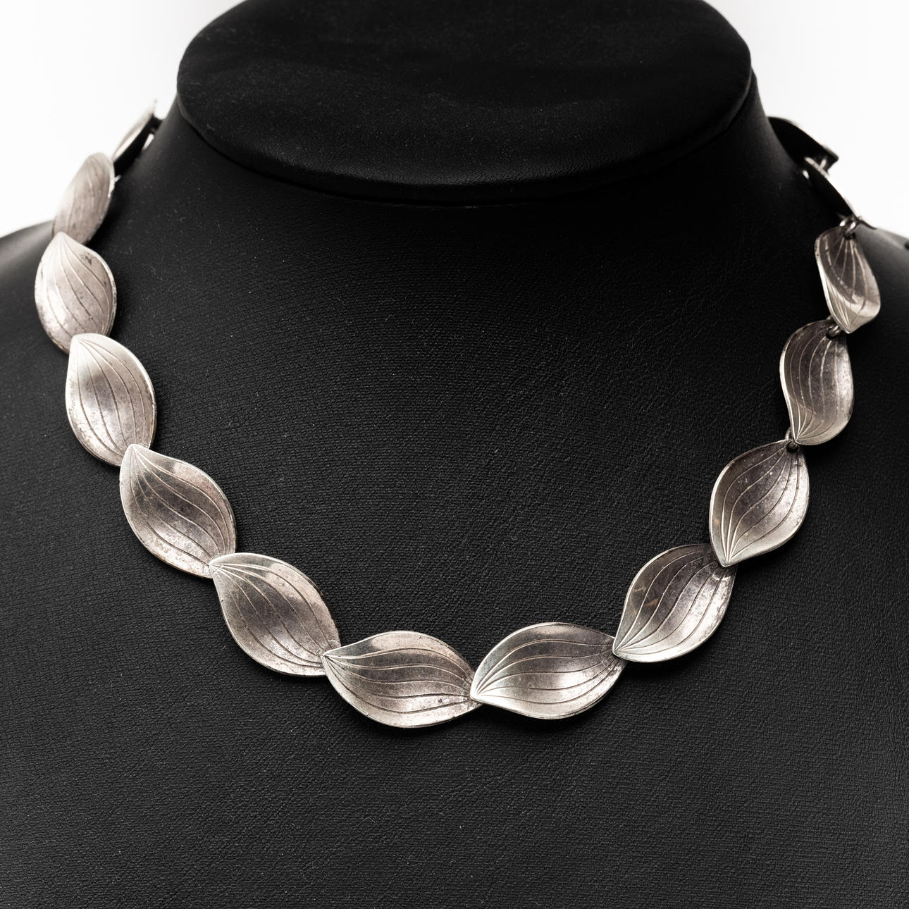 HERIBERT ENGELBERT. Collier, sterling silver för Stigbert, 1960.