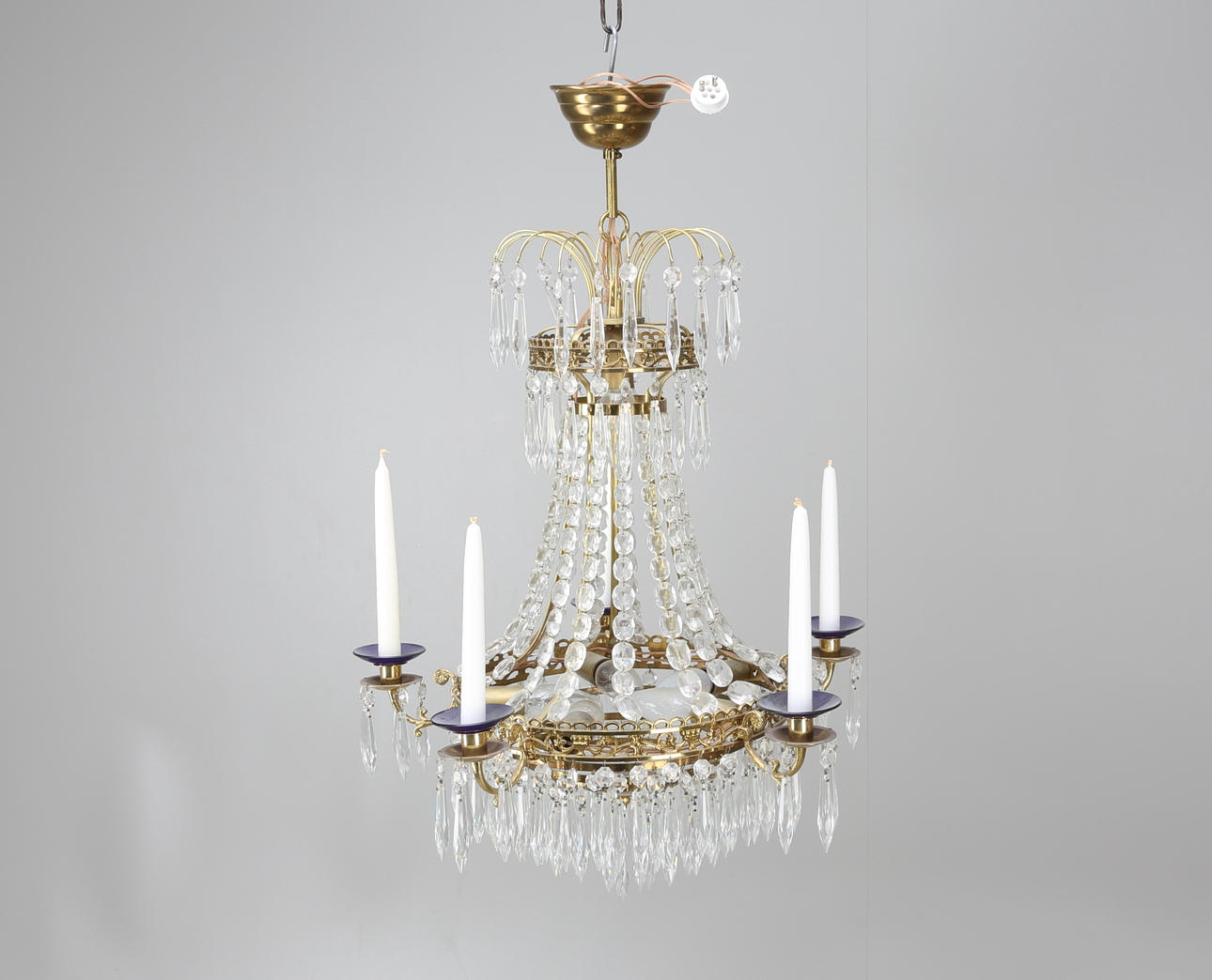 LJUSKRONA, empirestil, 1900-tal.