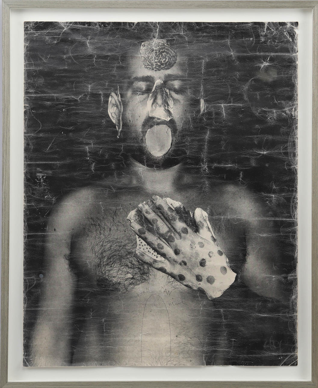 MARC QUINN. Serigrafía, «Templete For My Future Plastic Surgery», 1992.