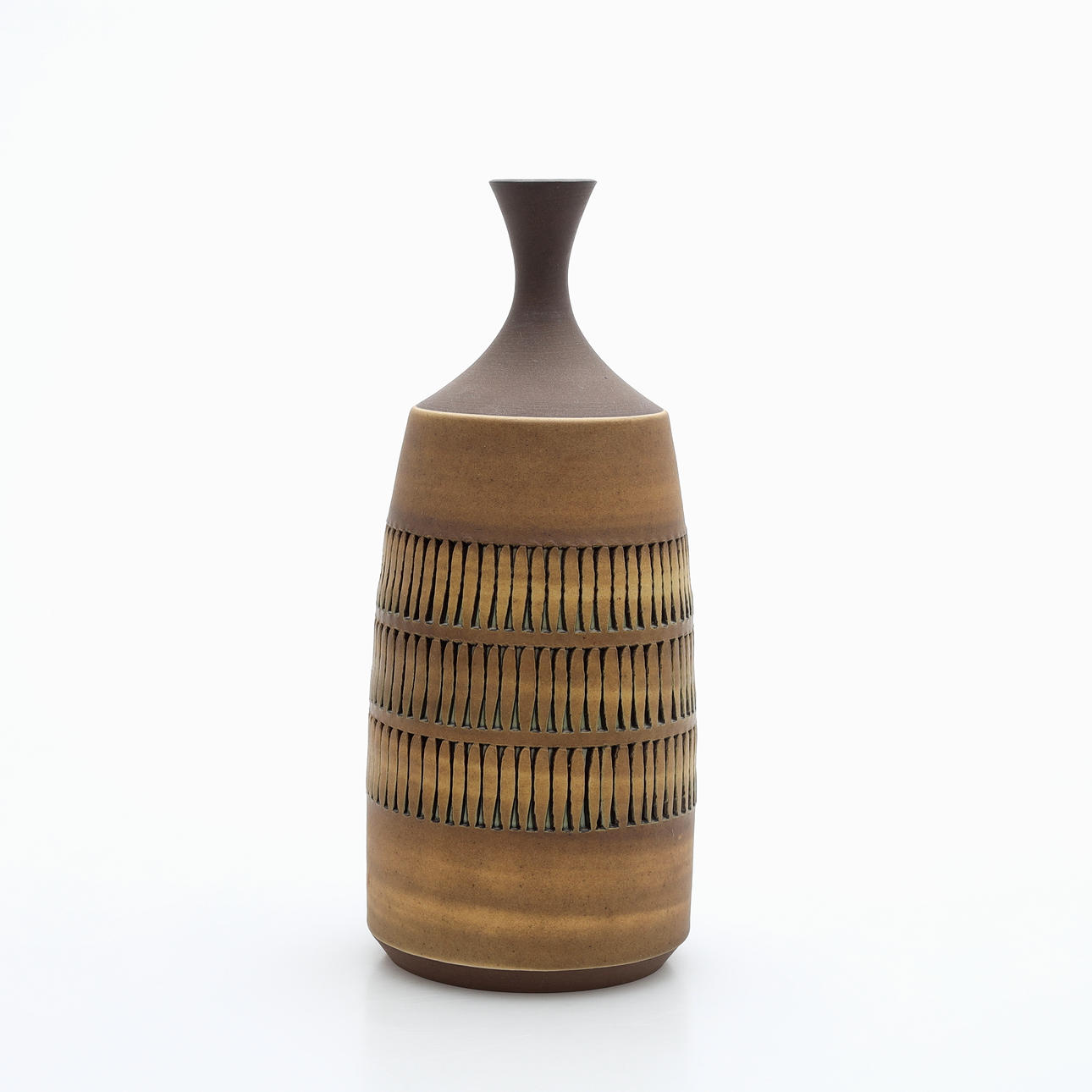 THOMAS ANAGRIUS. Vase, ceramic, signed.