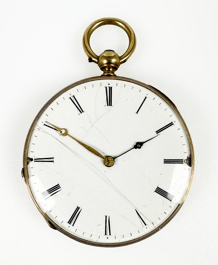 TASKUKELLO, 18k kulta, Cylindre Huit Rubis.