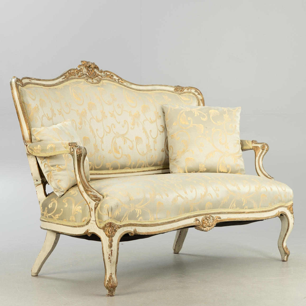 Sofá estilo Luis XV, siglo XIX Jh.