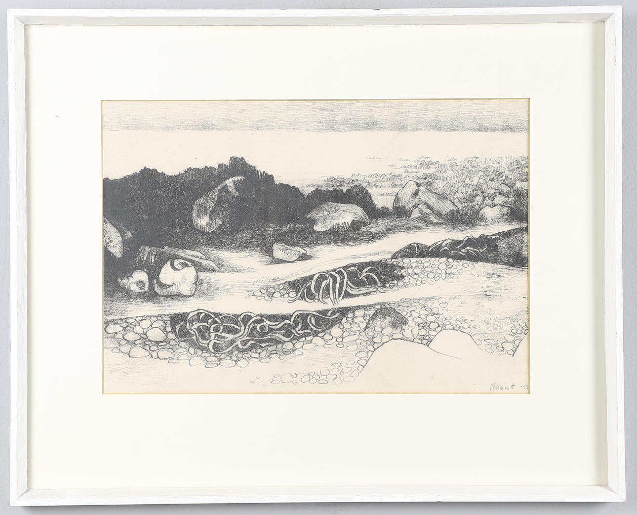 ELISABETH VELLACOTT (1905-2002). ANGLESEY BEACH.