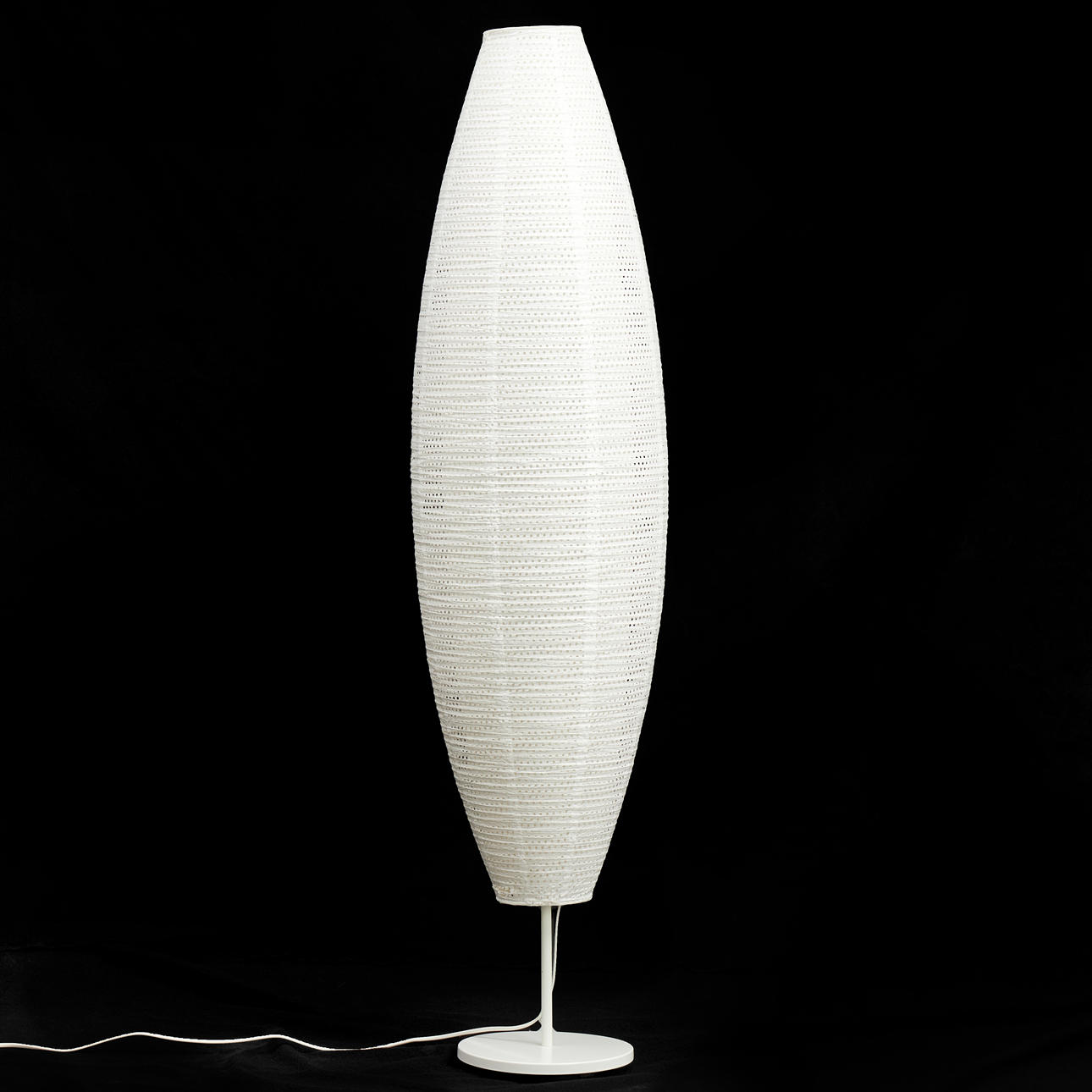 LÁMPARA DE PIE, pantalla de papel de arroz, IKEA.