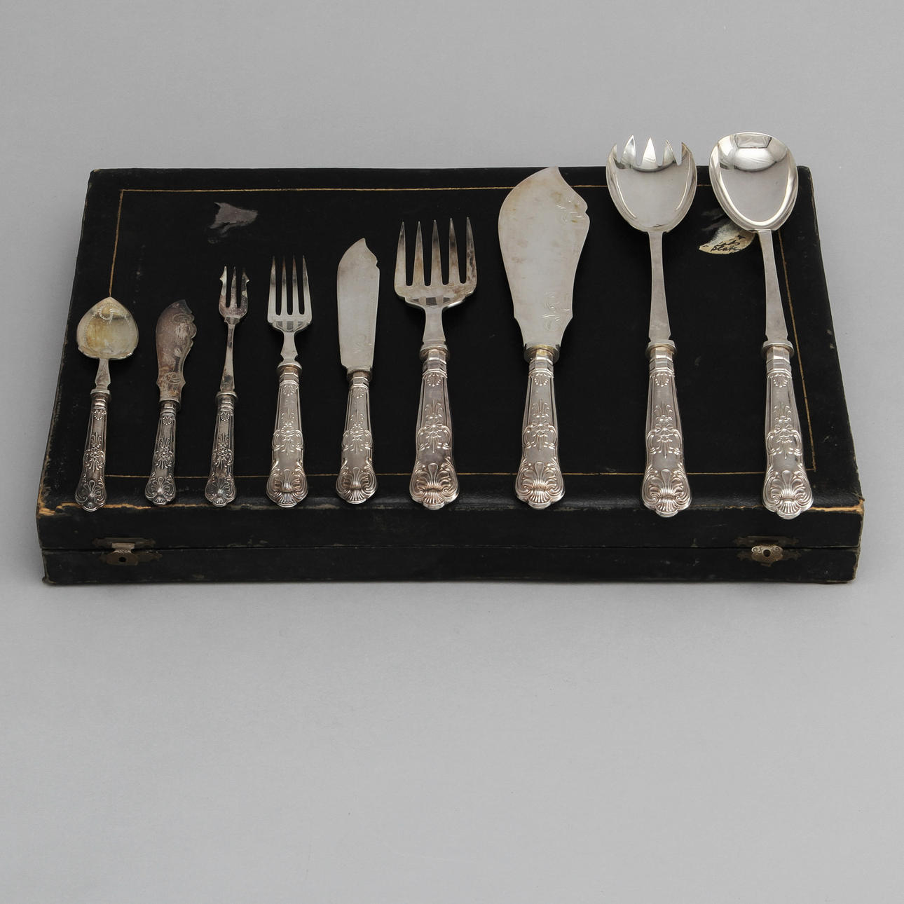 BESTICKSERVIS, 19 delar, pläter, England.