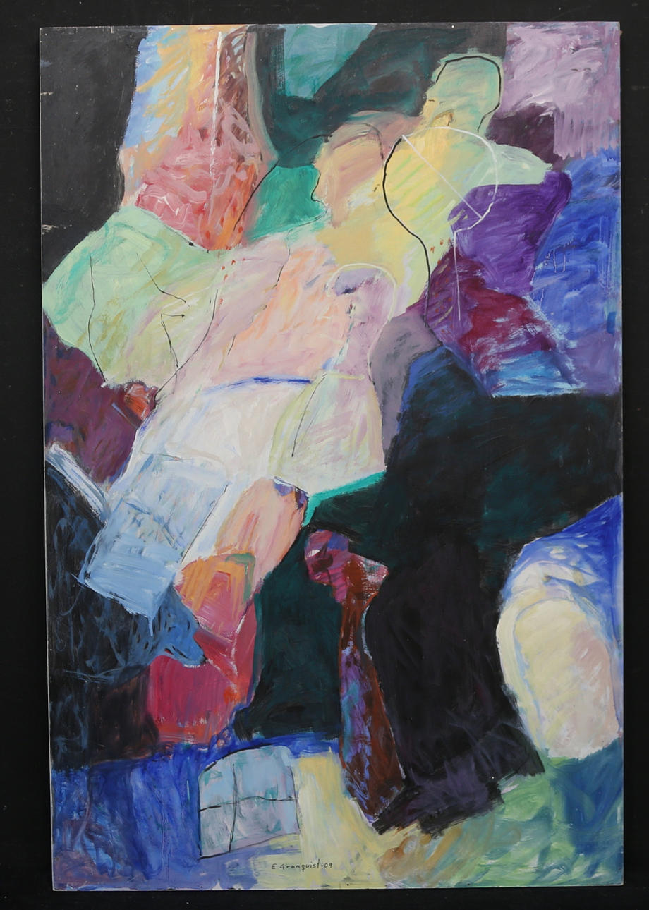 ERIC GRANQUIST. oil on panel, signed and dated -09.