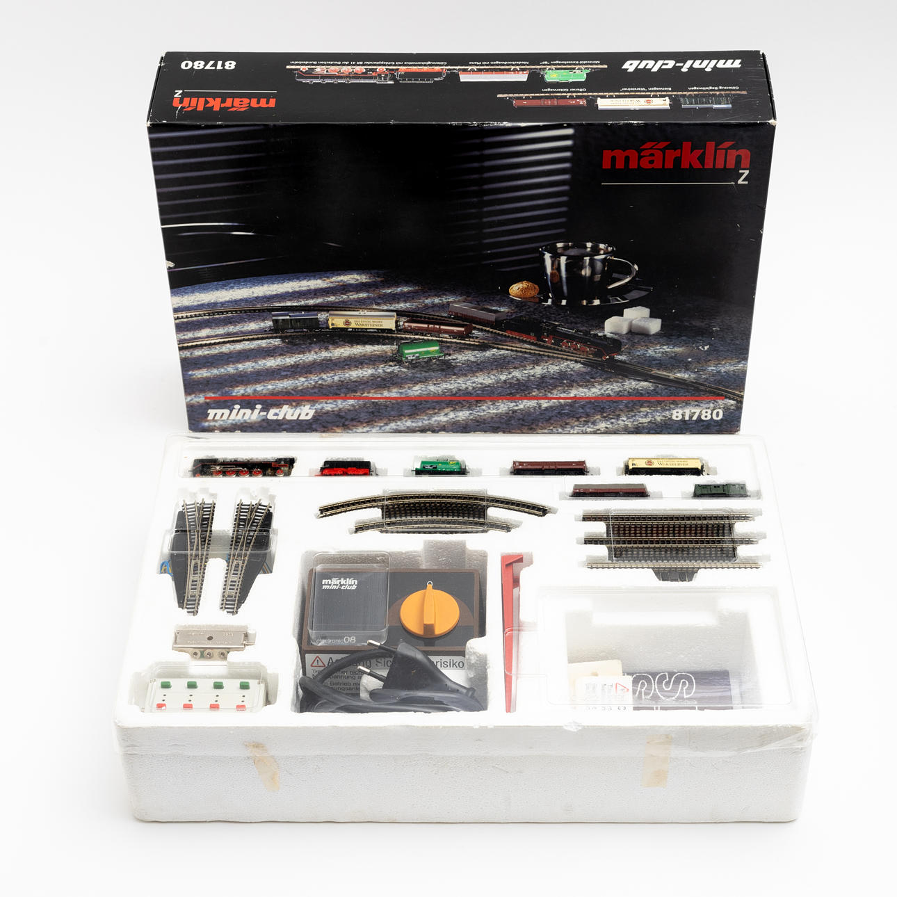 MÄRKLIN mini-club, 81780 starter set with steam locomotive BR 41 