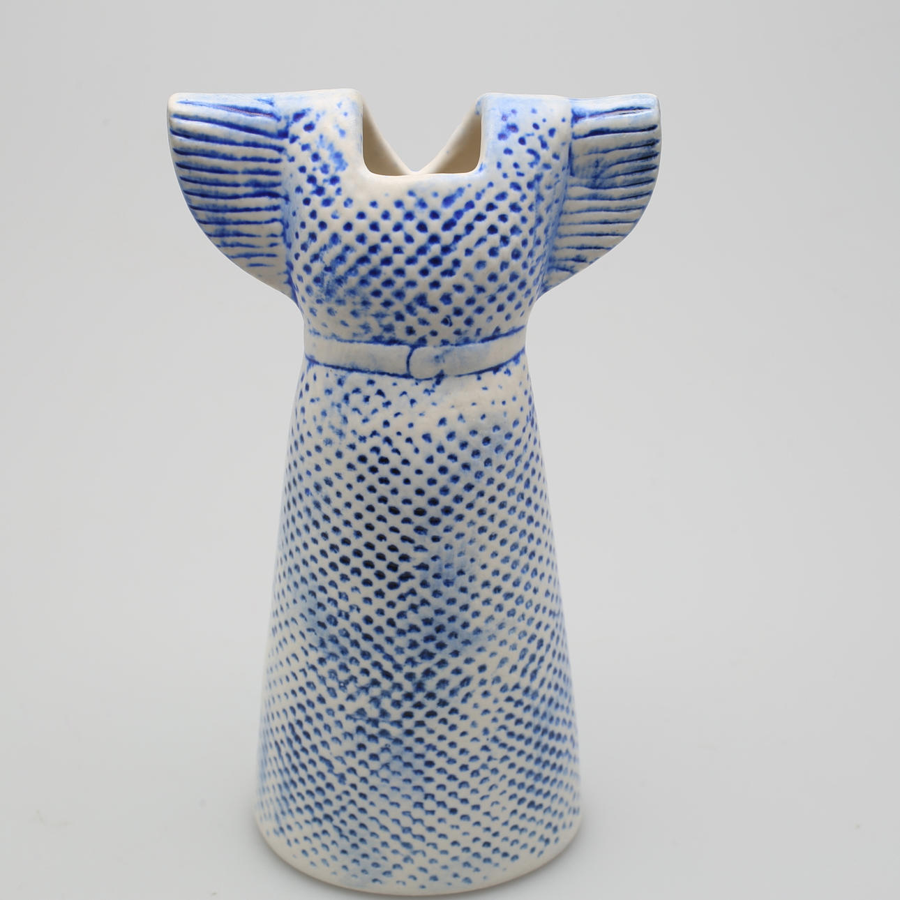 LISA LARSON. Vas, stengods, "klänning", för Gustavsberg.