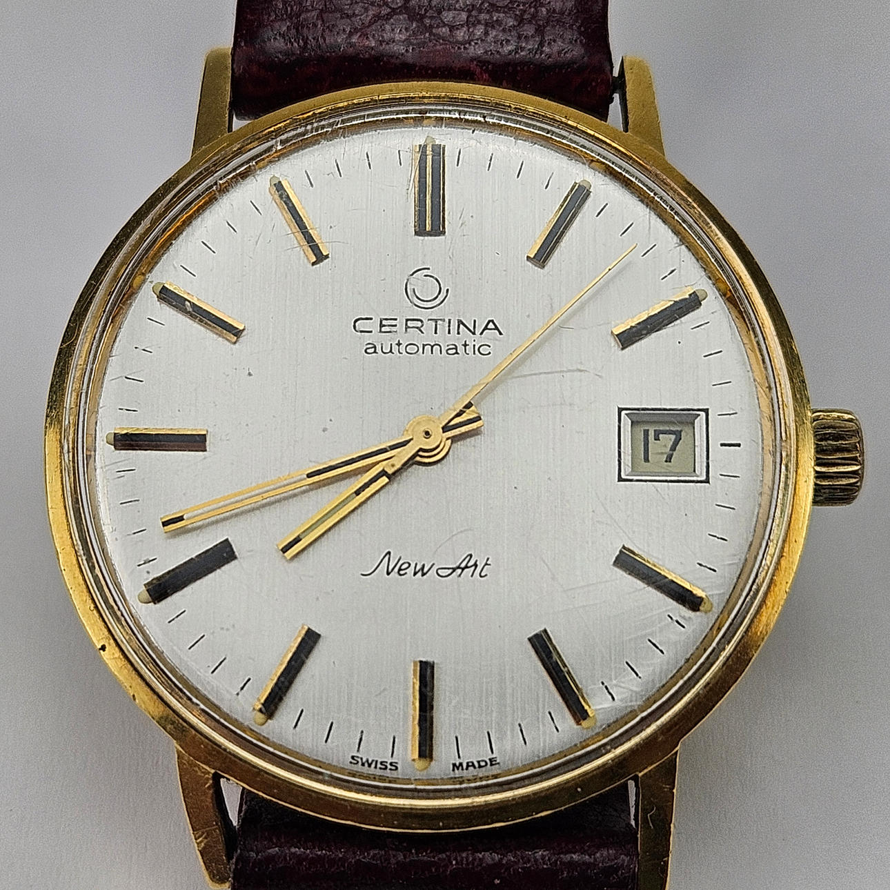 DAMARMBANDSUR, guld, 18K, Certina, New Art, Automatic.