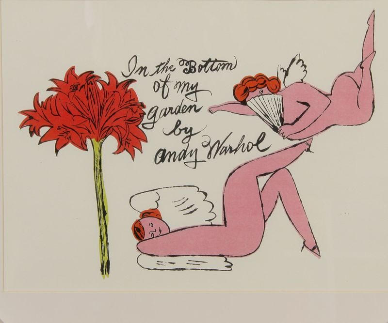 ANDY WARHOL. ”I Botton av trädgården”.