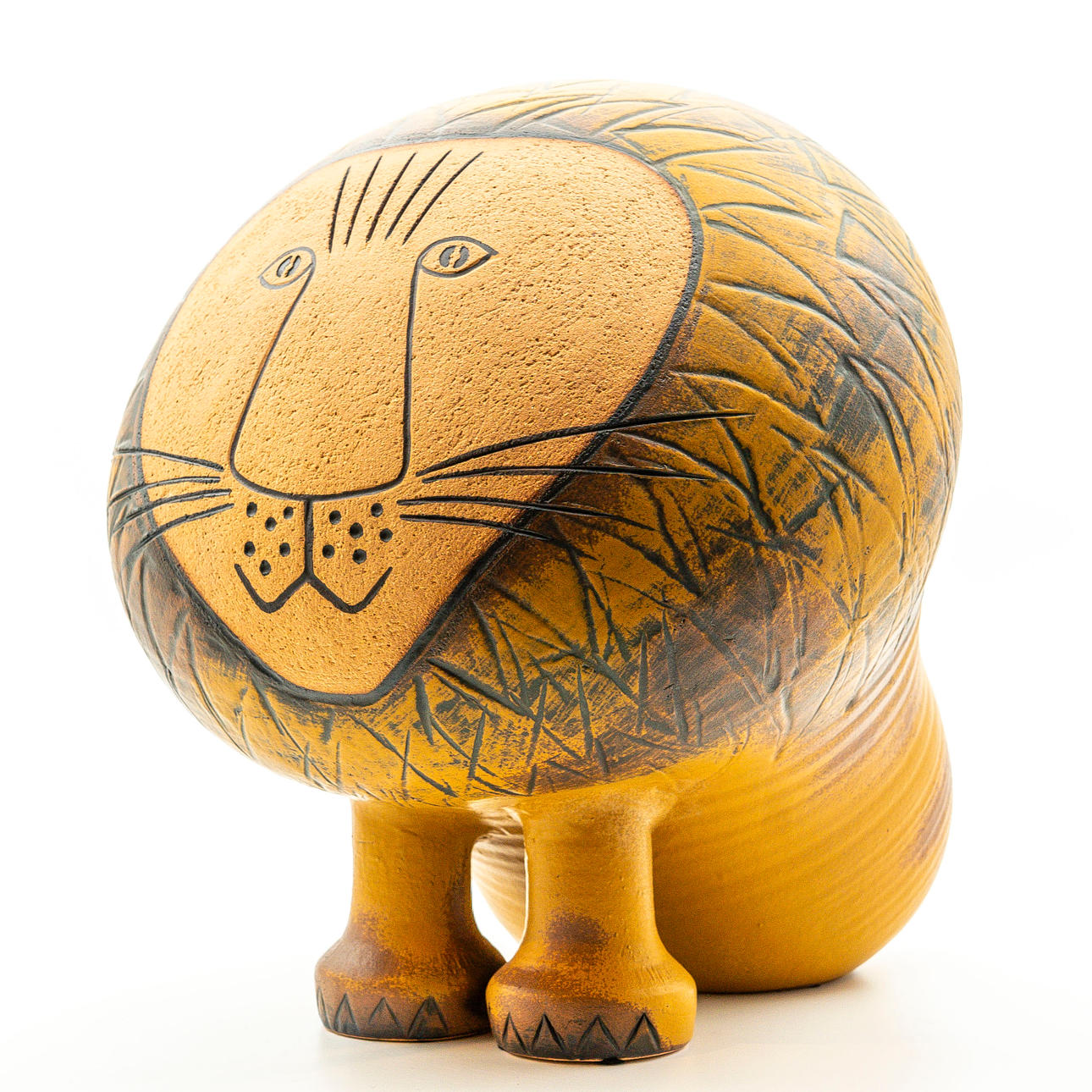 LISA LARSON. “Lion Maxi” Gustavsberg 20th century. Ceramics