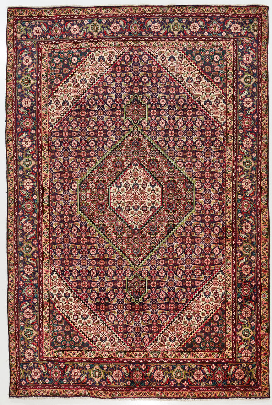 ORIENTAL CARPET, Tabriz, old, approx 300x200 cm.