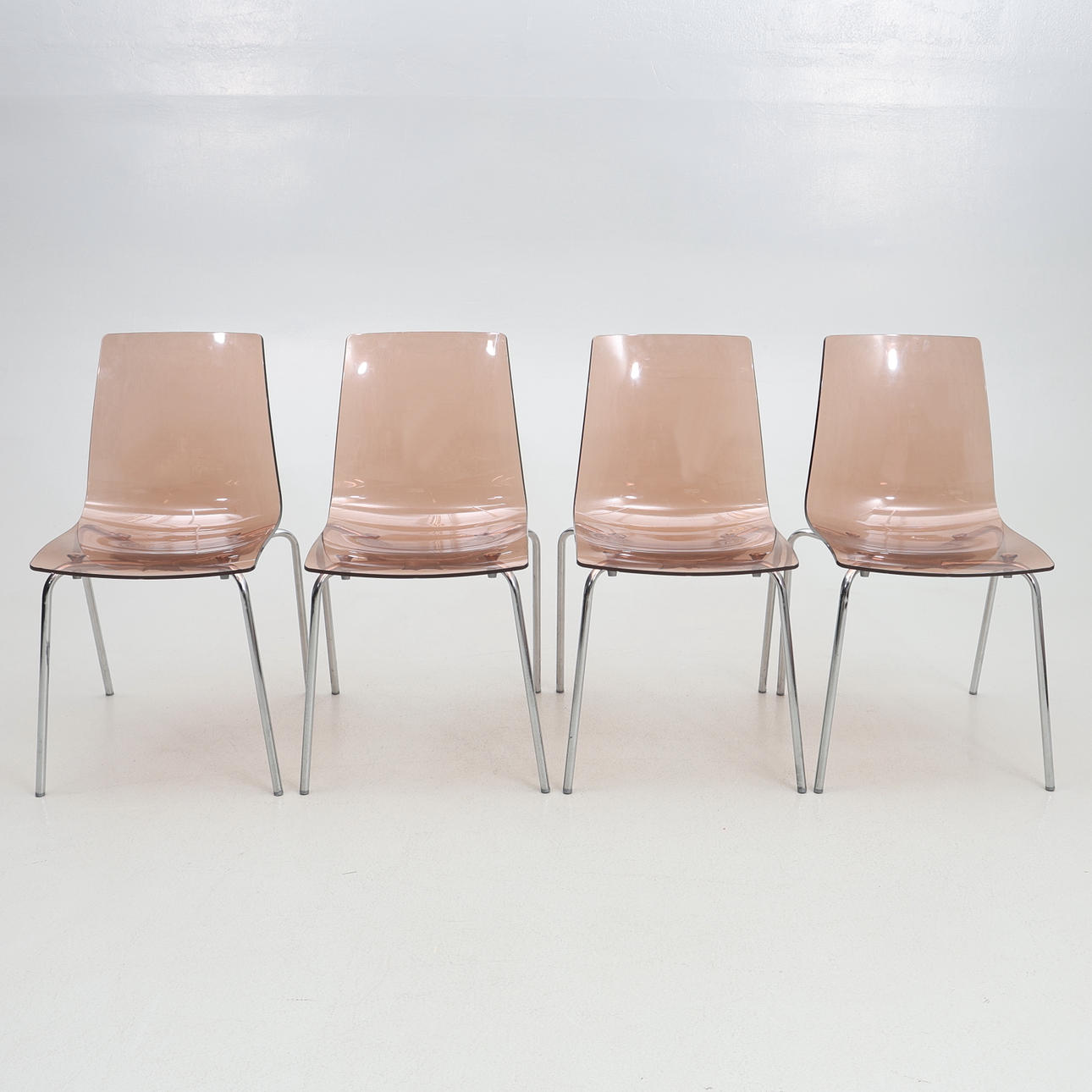 STOLAR. 4 st, metall/plexiglas.