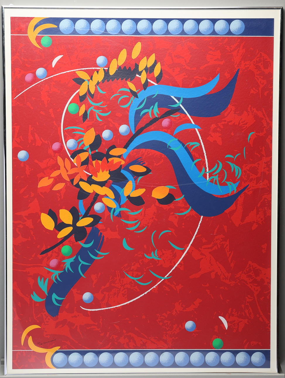 CARL-FREDRIK REUTERSWÄRD. Lithograph signed, numbered 27/100.