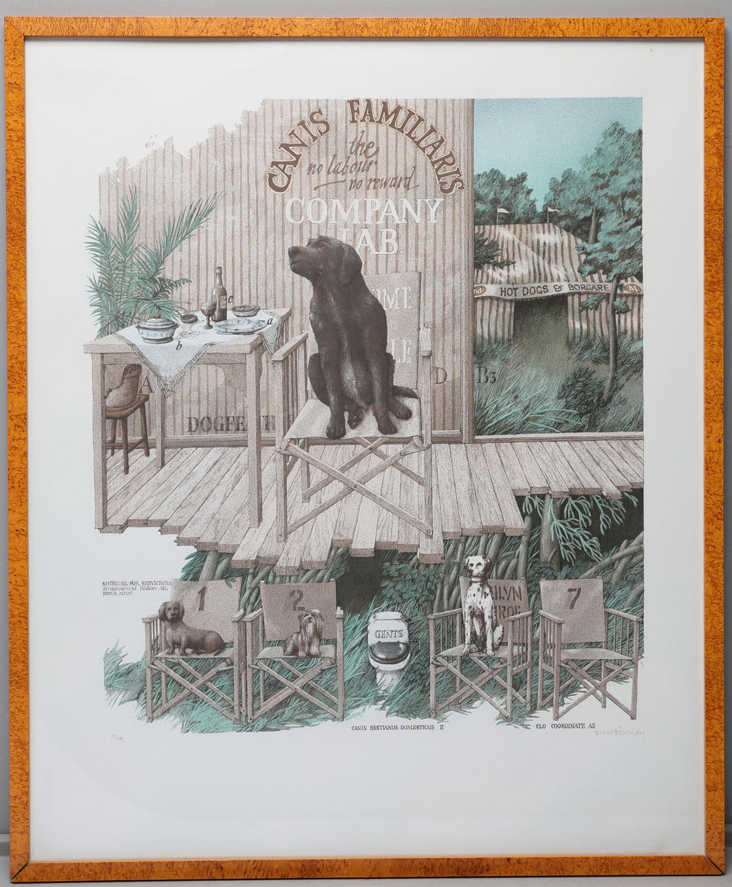 BENGT BÖCKMAN. 2 lithographs, signed, numbered.