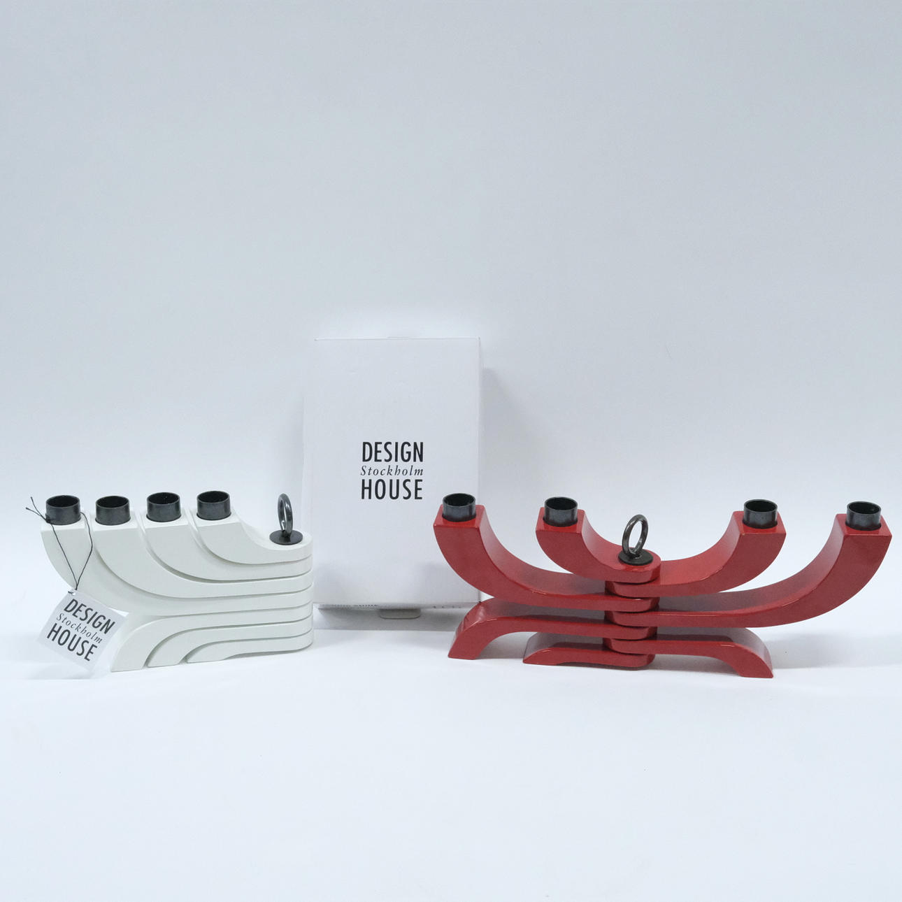 JONAS GRUNDELL. TWO CANDELABRAS, “NORDIC SHINE”.