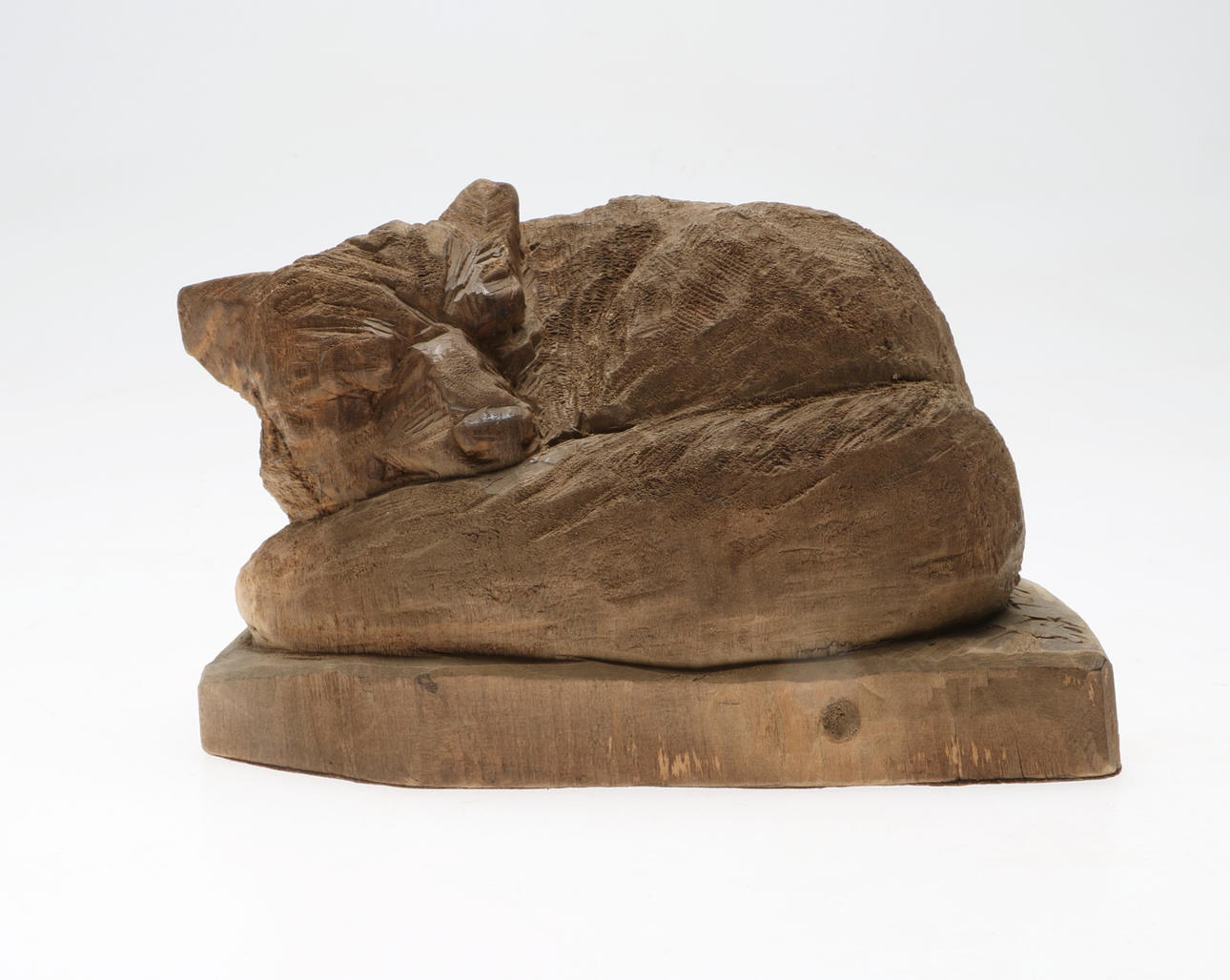 ERIK REIMHULT. TRÄSKULPTUR, "Tupplur", signerad och daterad -85.