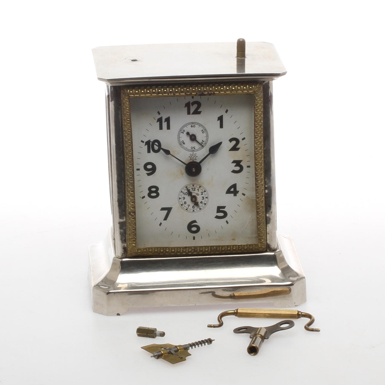 RESEUR, med speldosa, Junghans, 1900-talets första hälft.