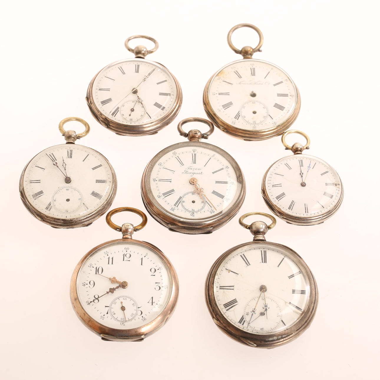 FICKUR, 7 stycken, silver.