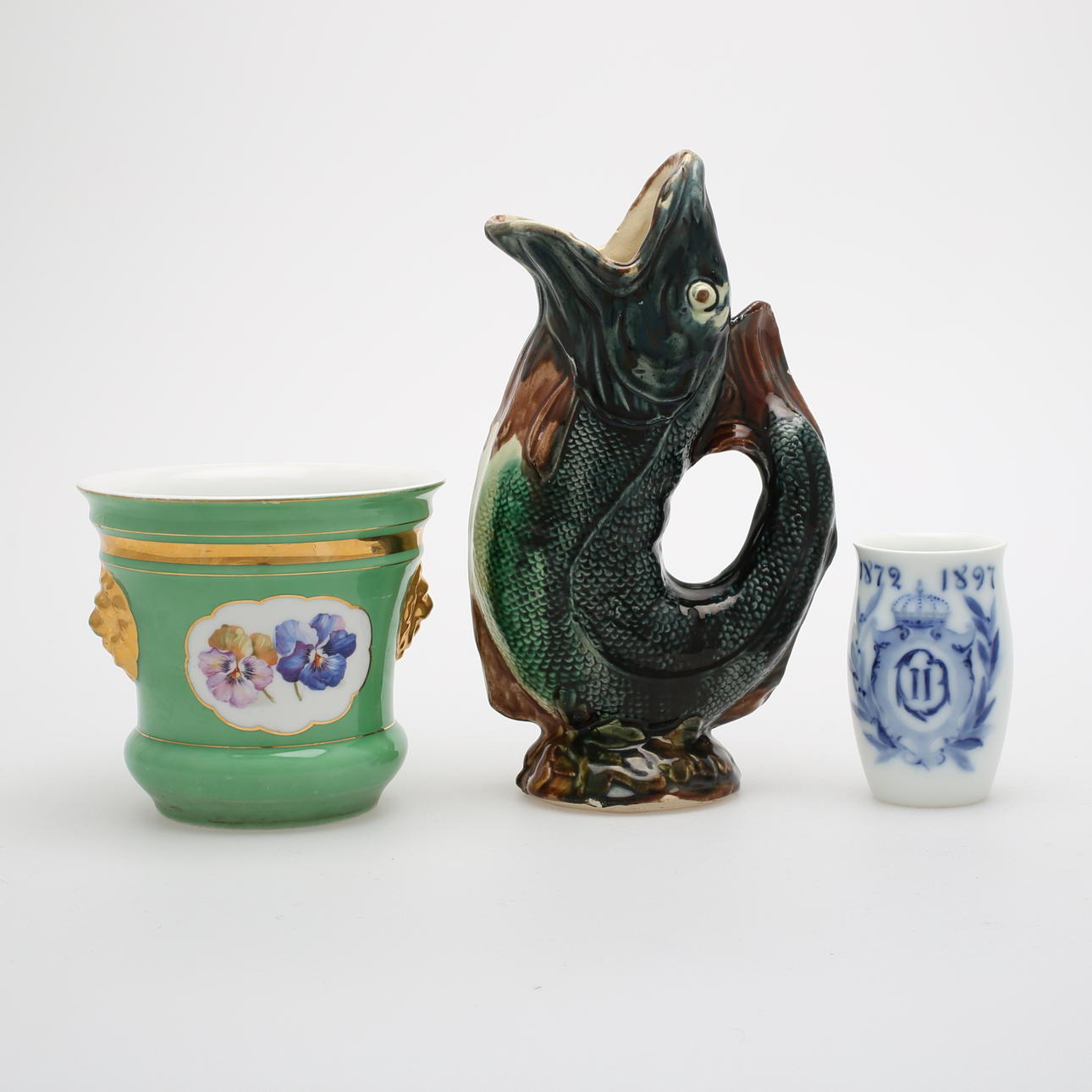 PORSLIN, 3 delar, CT, Gustavsberg, Rörstrand.