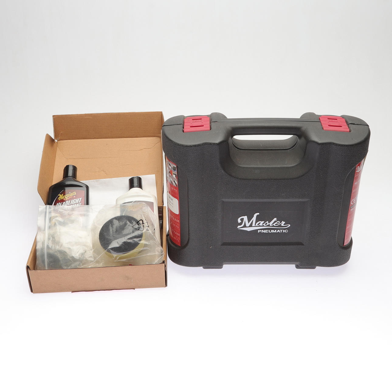 POLERMASKIN, tryckluft, master pneumatic.