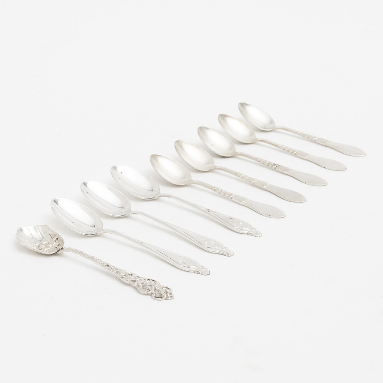 SKEDAR, 9 st, silver, bla 1949.