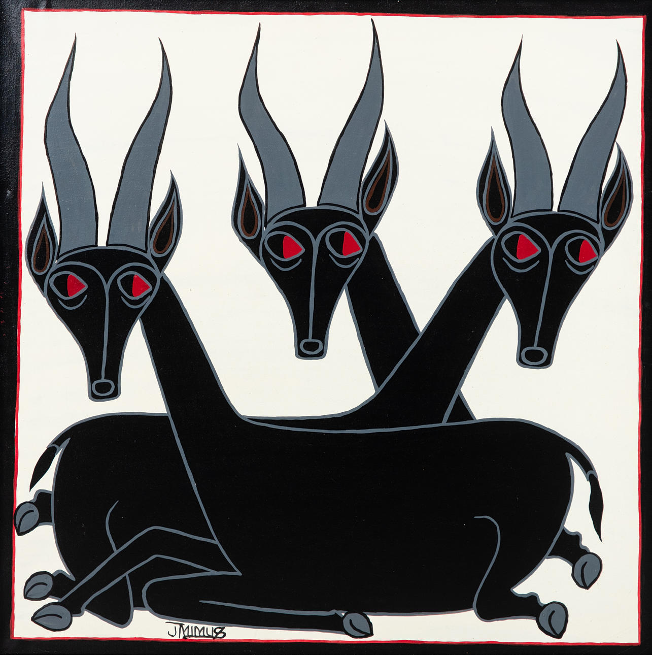 JAFARI MIMUS (GEB. 1962). antiloper.